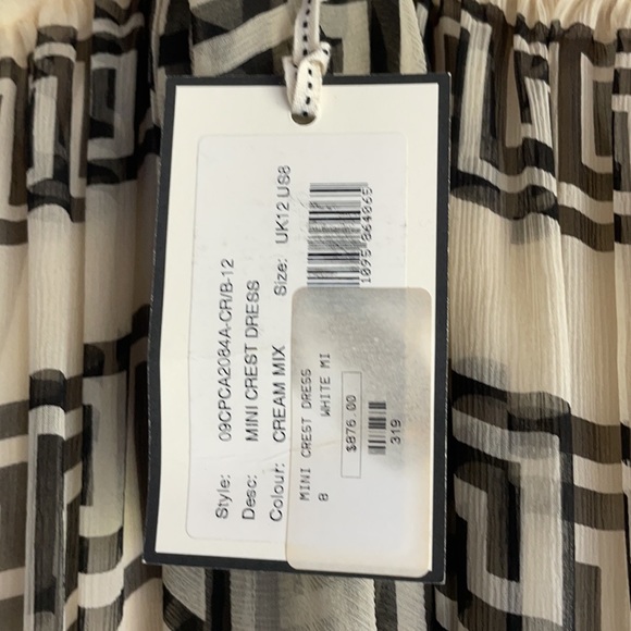 Temperley STUNNING SILK STRAPLESS Dress Size 6-8 - Picture 3 of 6